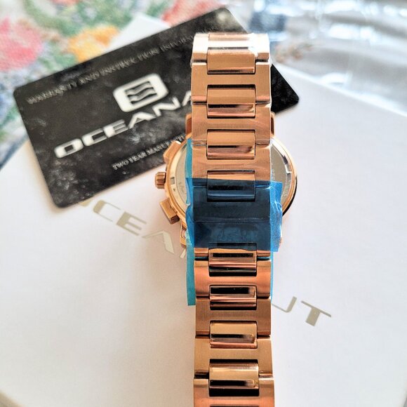 Oceanaut Women's OC0633 Casual Riviera Rose Gold Watch - Picture 2 of 7